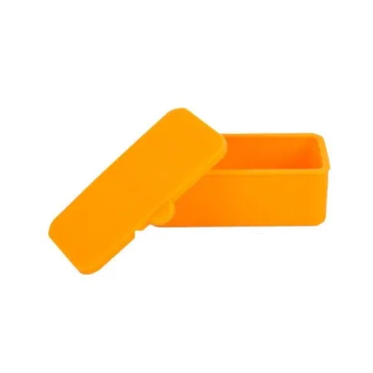 PIA COPELLO STORE - Táper Rectangular de Silicona - Naranja