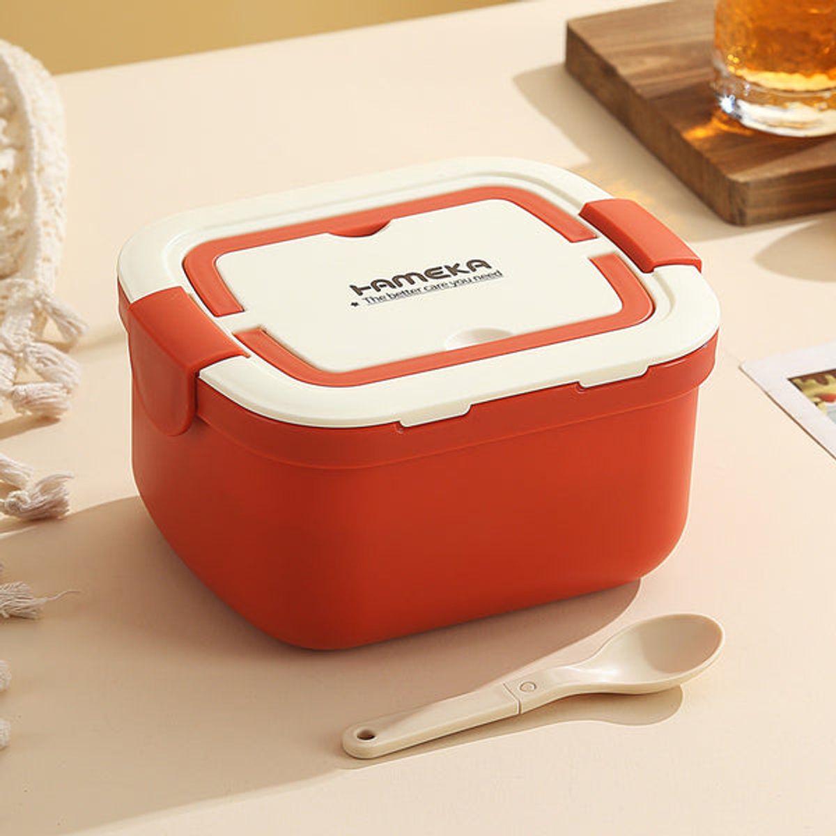 PIA COPELLO STORE - Taper rectangular 1000ml - Naranja