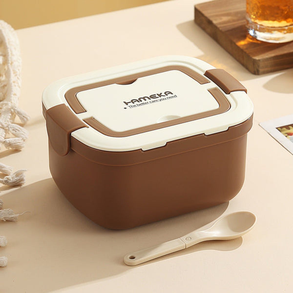 PIA COPELLO STORE - Taper rectangular 1000ml - Naranja