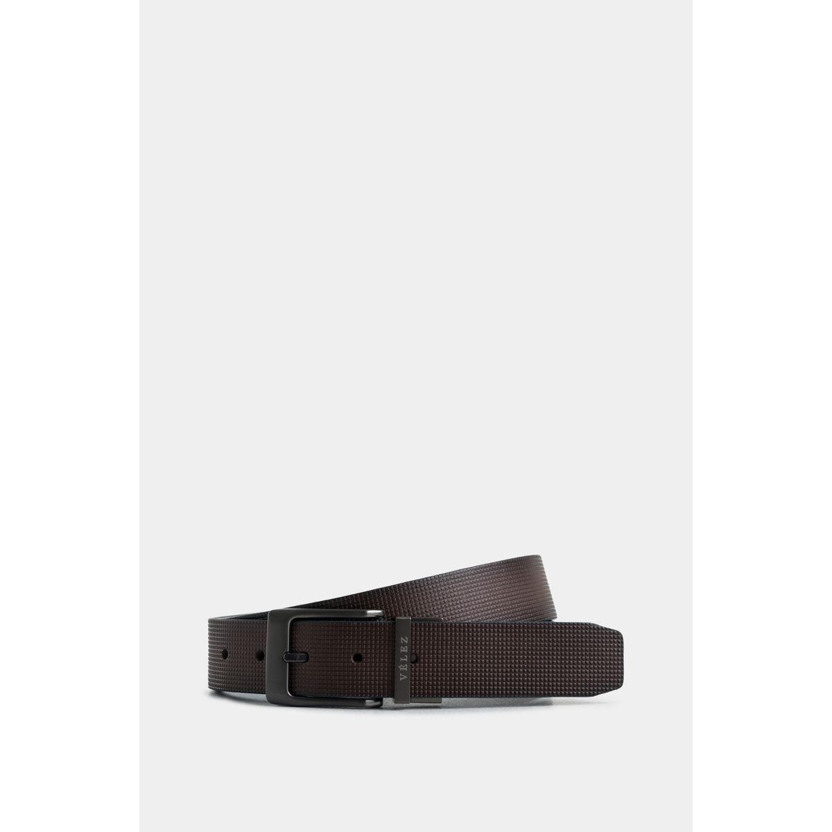 VELEZ - Vélez Correa Doble Faz Loira 2 Cuero Hombre Café