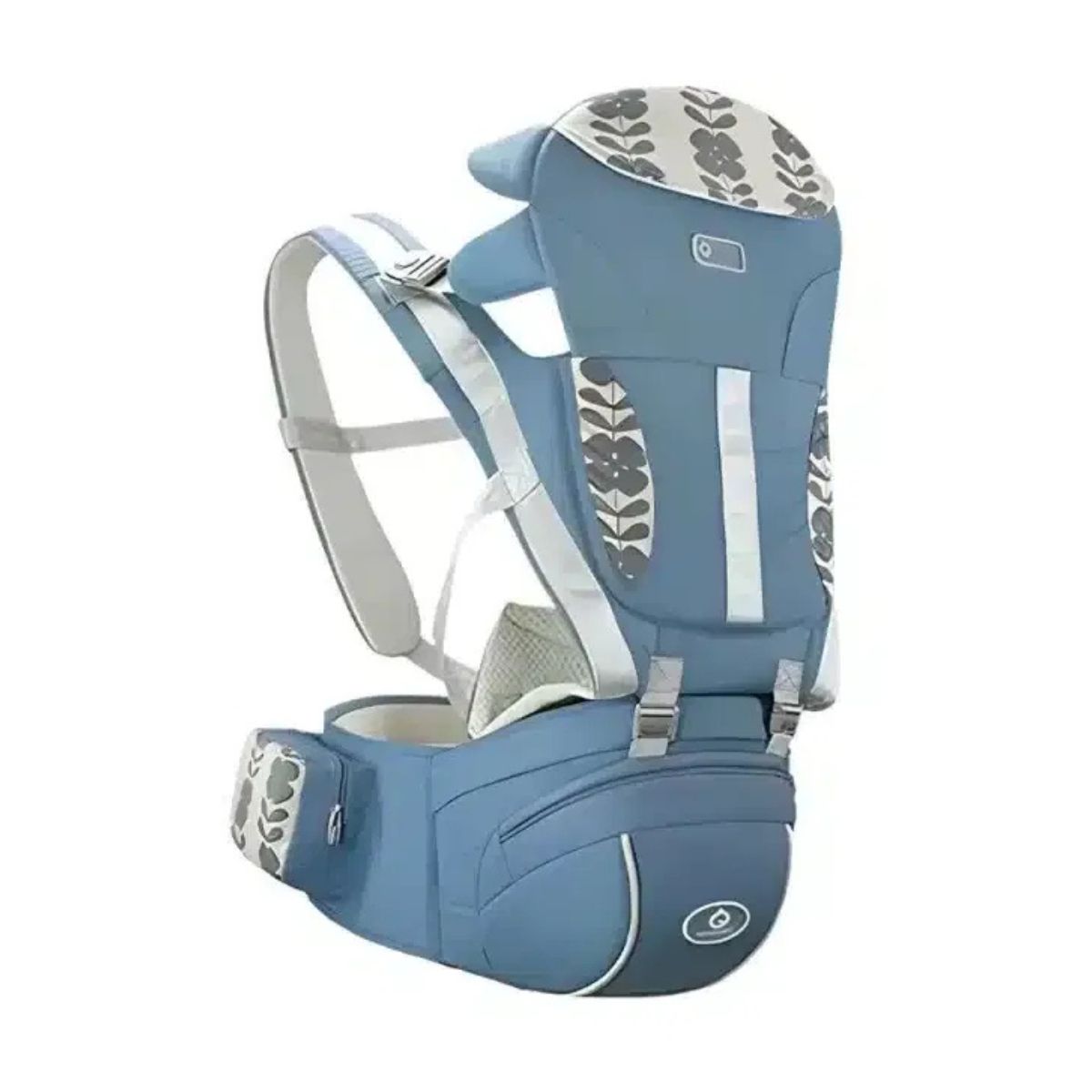 GENERICO - Mochila Canguro Cargador Portabebés Ergonómico Premium Azul