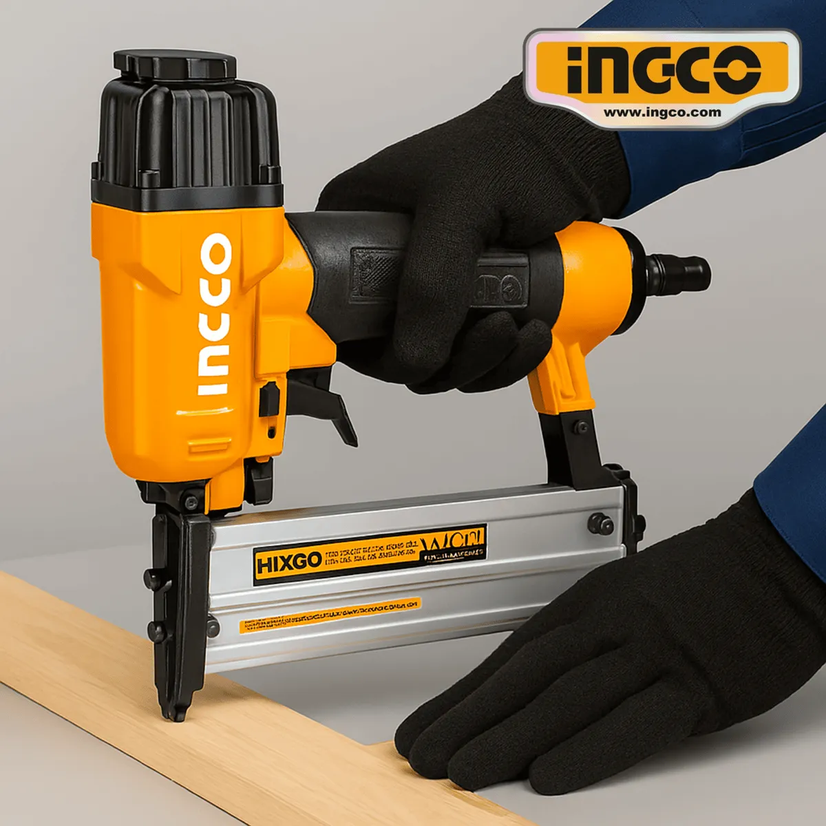 INGCO TOOLS - CLAVADORA  ENGRAPADORA  NEUMATICA  100PSI ACN50401
