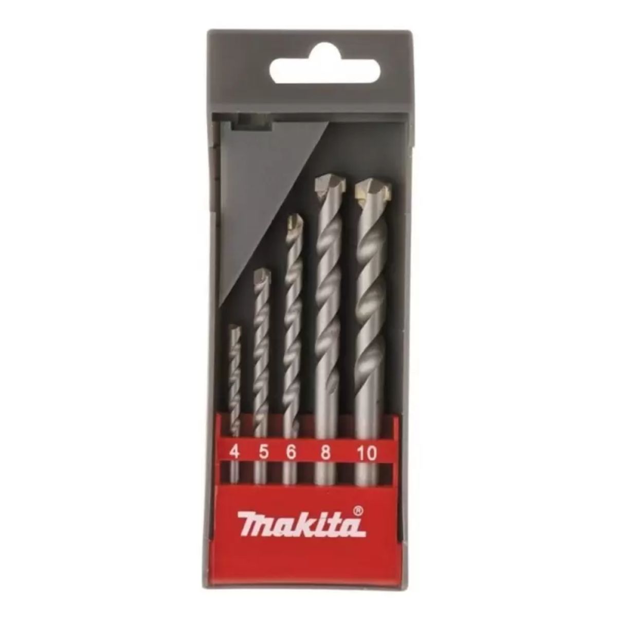 MAKITA - Set Brocas Para Concreto x 5 pzas Makita D-05175 - Gris