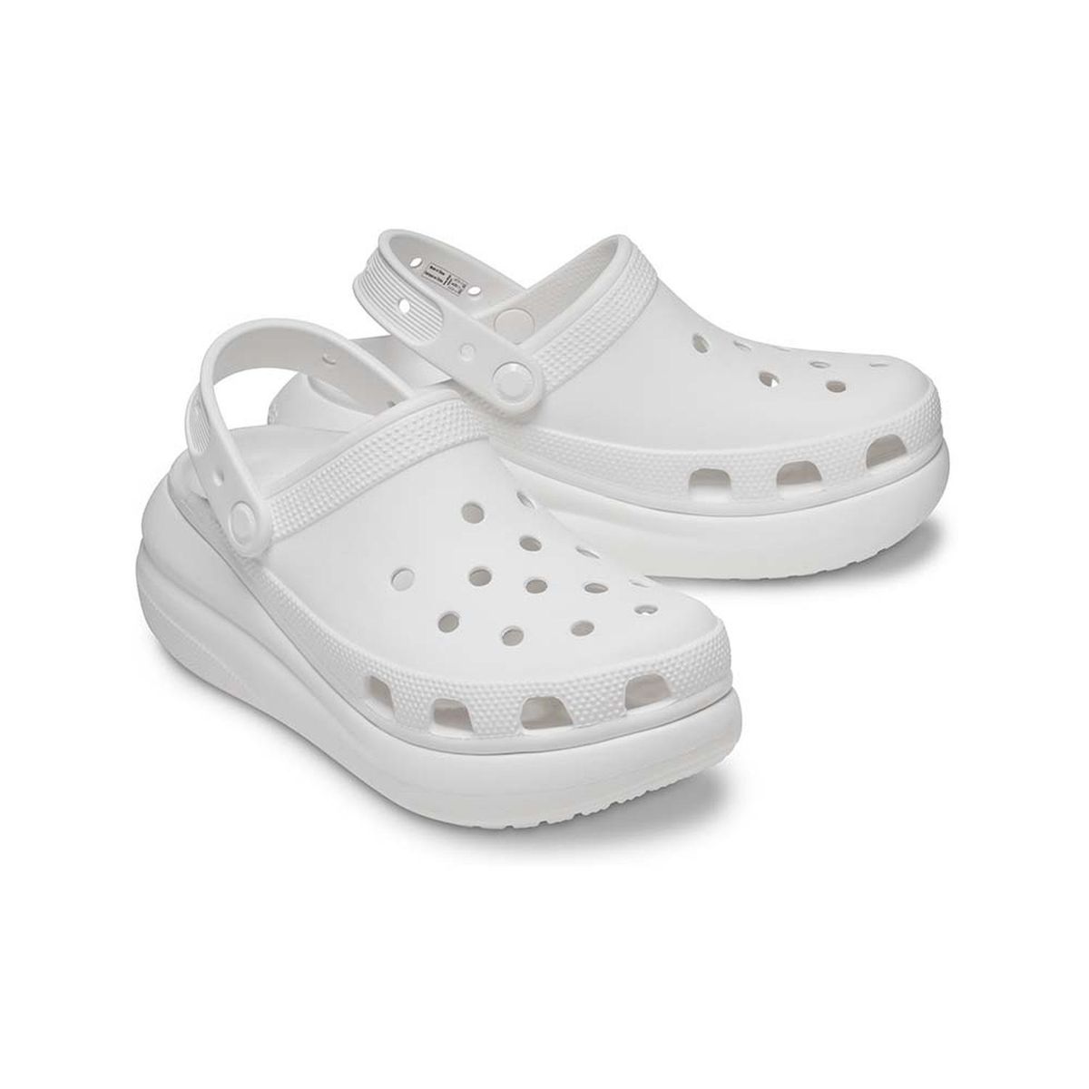 CROCS - Zuecos CROCS Classic Crush Clog White Unisex