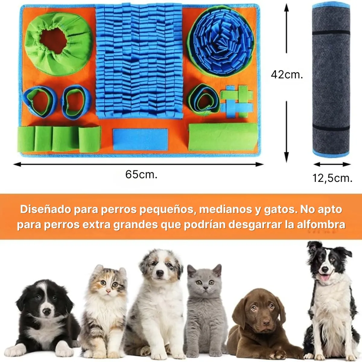 GENERICO - Juguete Interactivo Para Perro Alfombra Olfativa