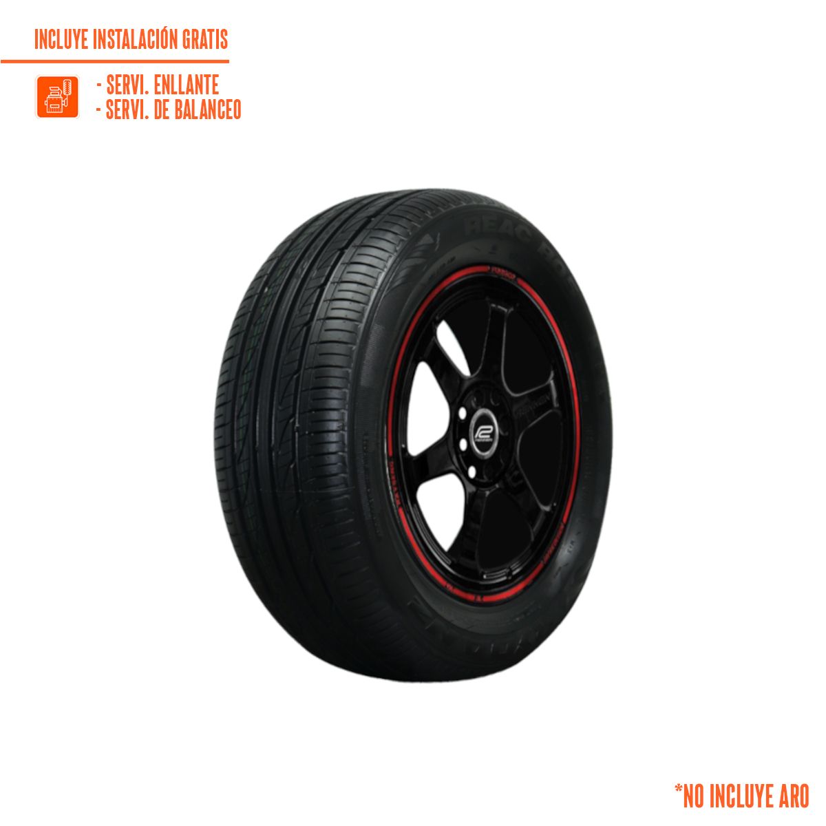 RYDANZ - Llanta 185/60R13 RYDANZ REAC R05 80H