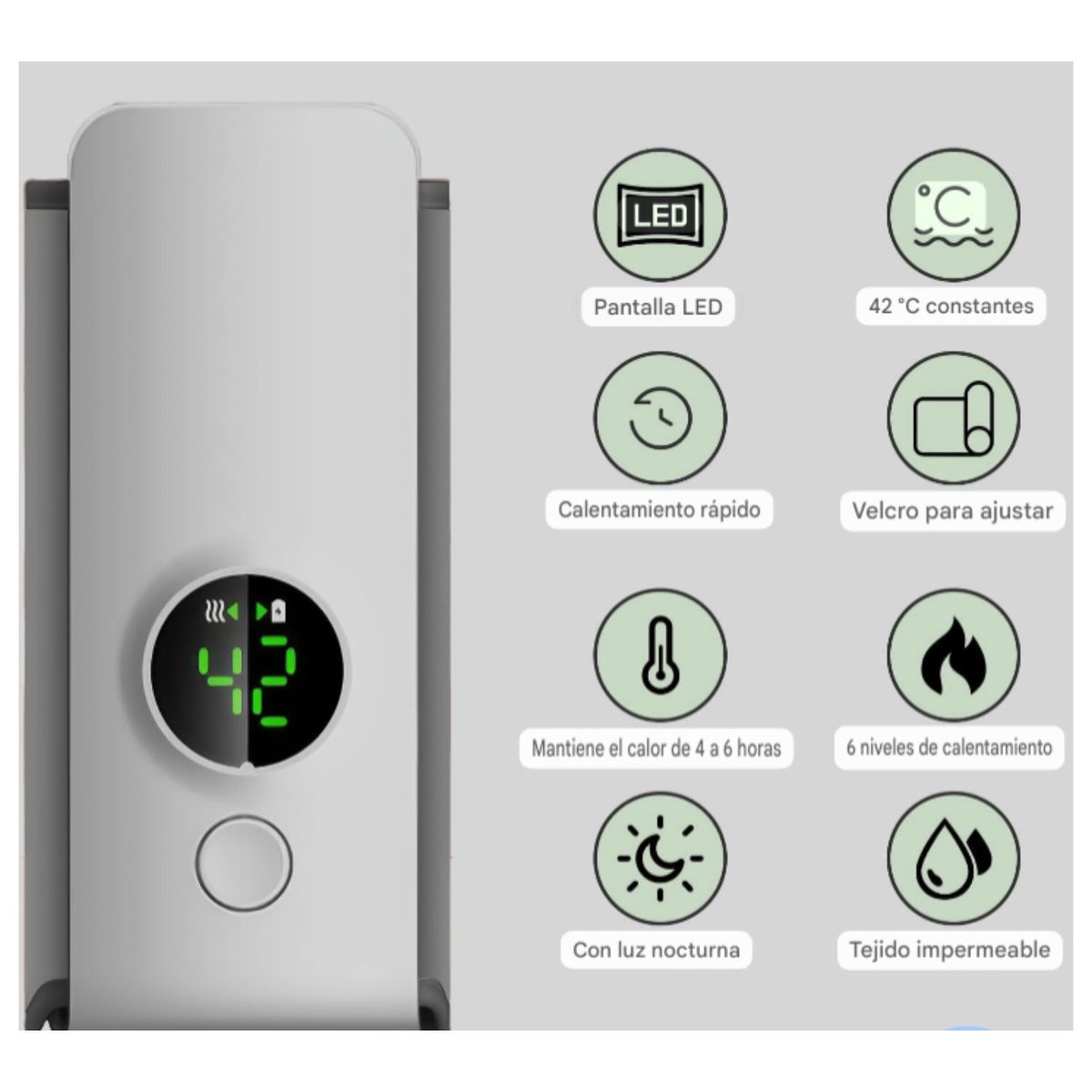 OEM - Calentador eléctricos de biberones portátil recargable