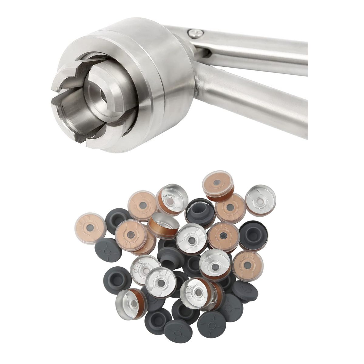 GENERICO - Sellador Tapador Crimpeador Tapas Viales