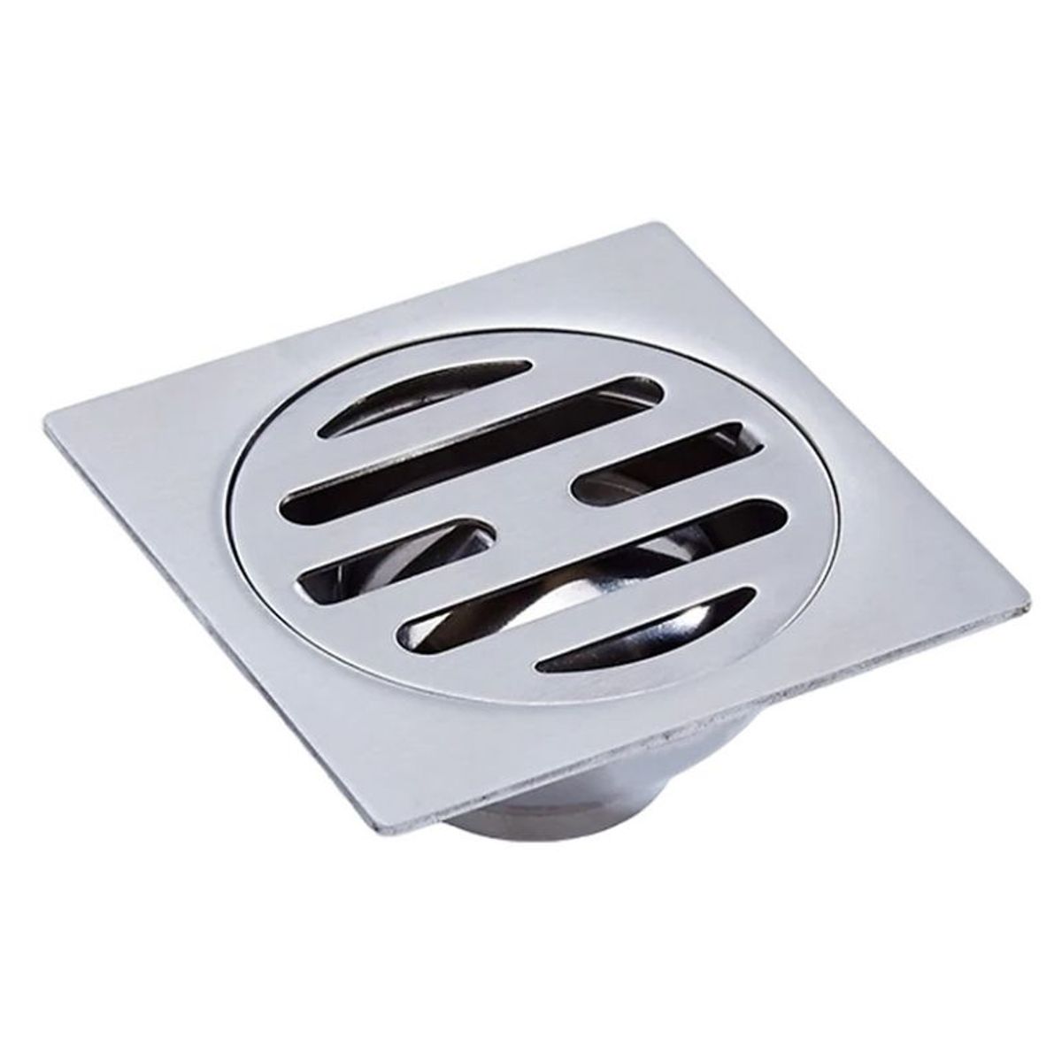 XM - Sumidero 7.5 x 7.5 Satinado Acero inoxidable 304