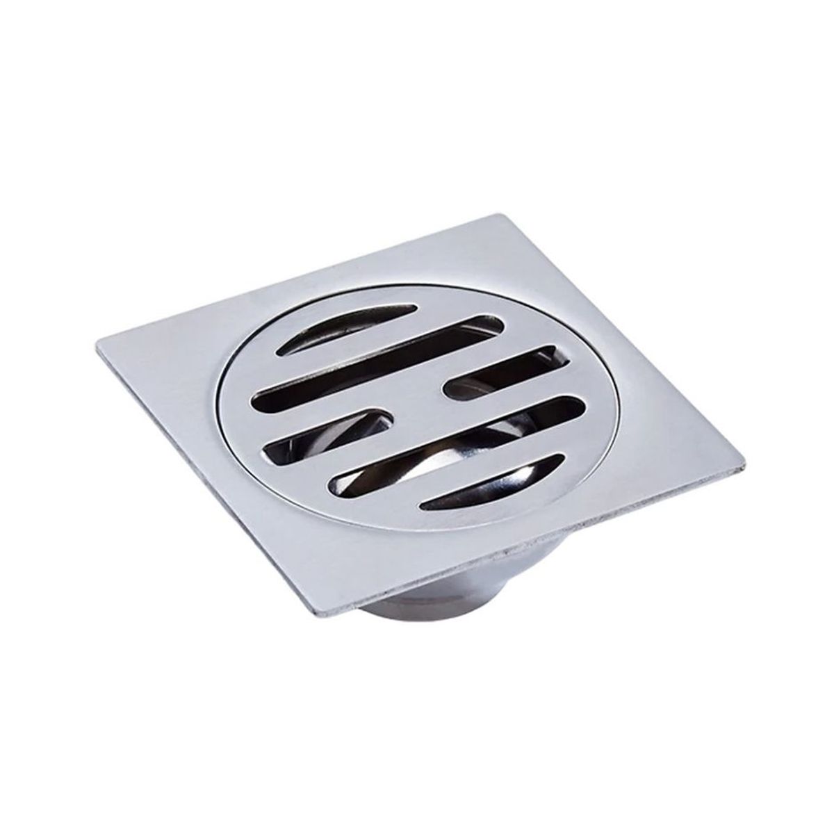 XM - Sumidero 7.5 x 7.5 Satinado Acero inoxidable 304