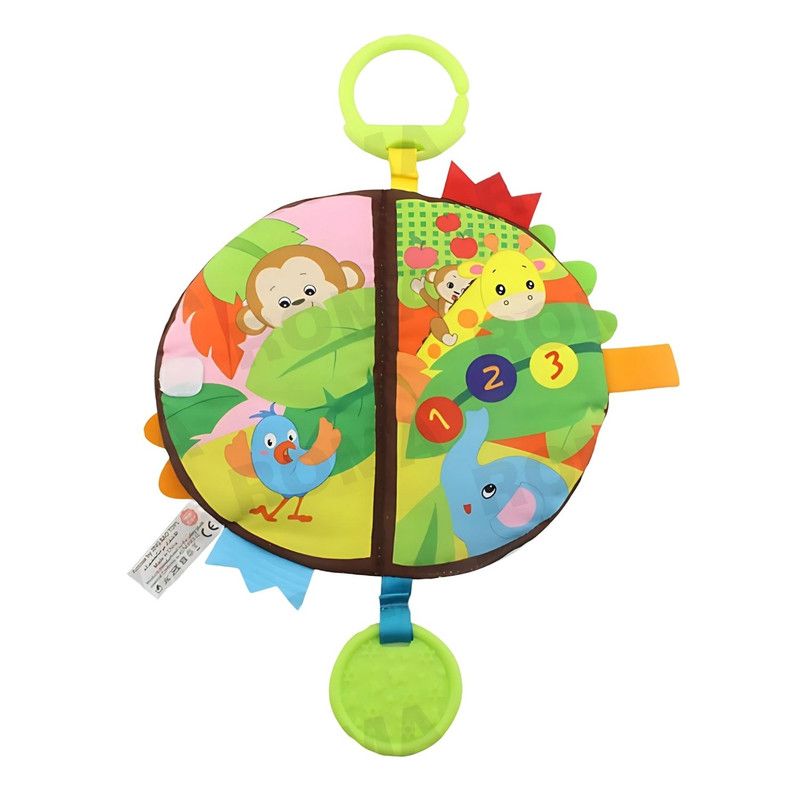 GENERICO - LIBRO DE TEXTURAS  REDONDO - JUEGO DIDÁTICO