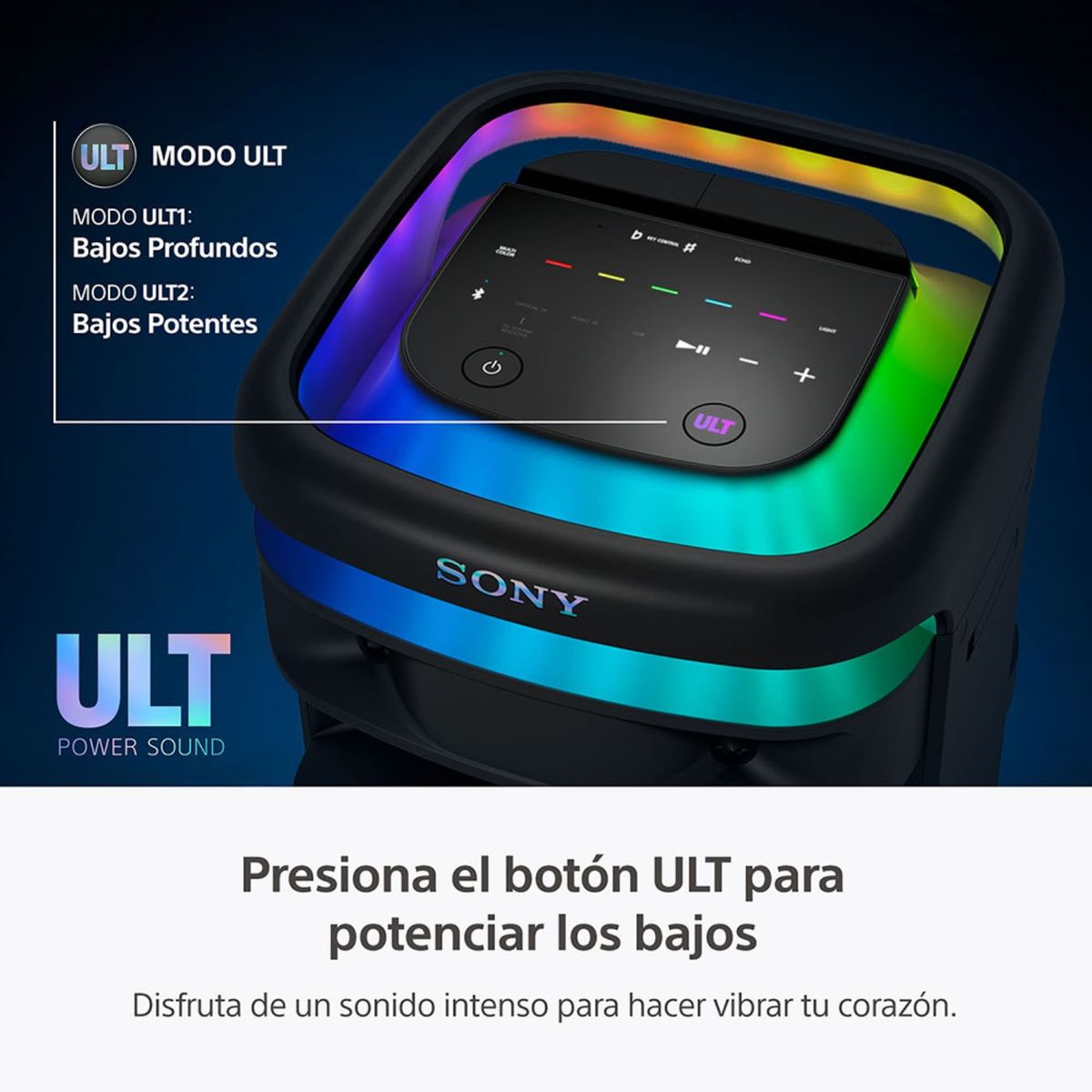 SONY - Sony Parlante Bluetooth SRS-ULT1000 de fiestas ULT TOWER 10