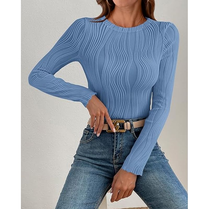 GENERICO - Top Manga Larga Tipo Shein