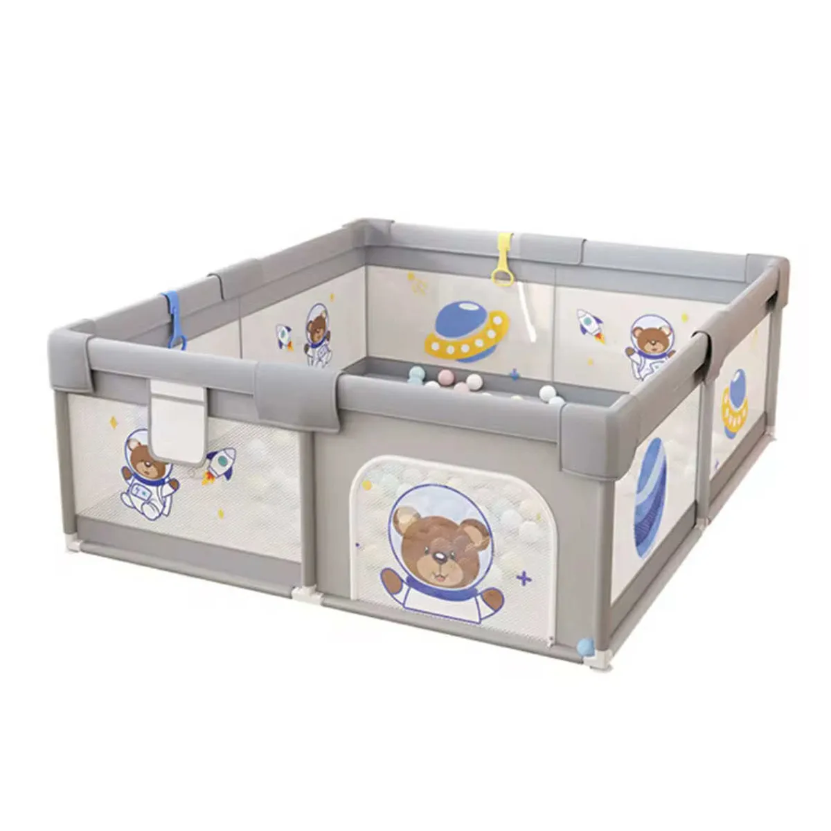 GENERICO - Corral Infantil de Juegos Bebes Niños Grande y Seguro A-1331