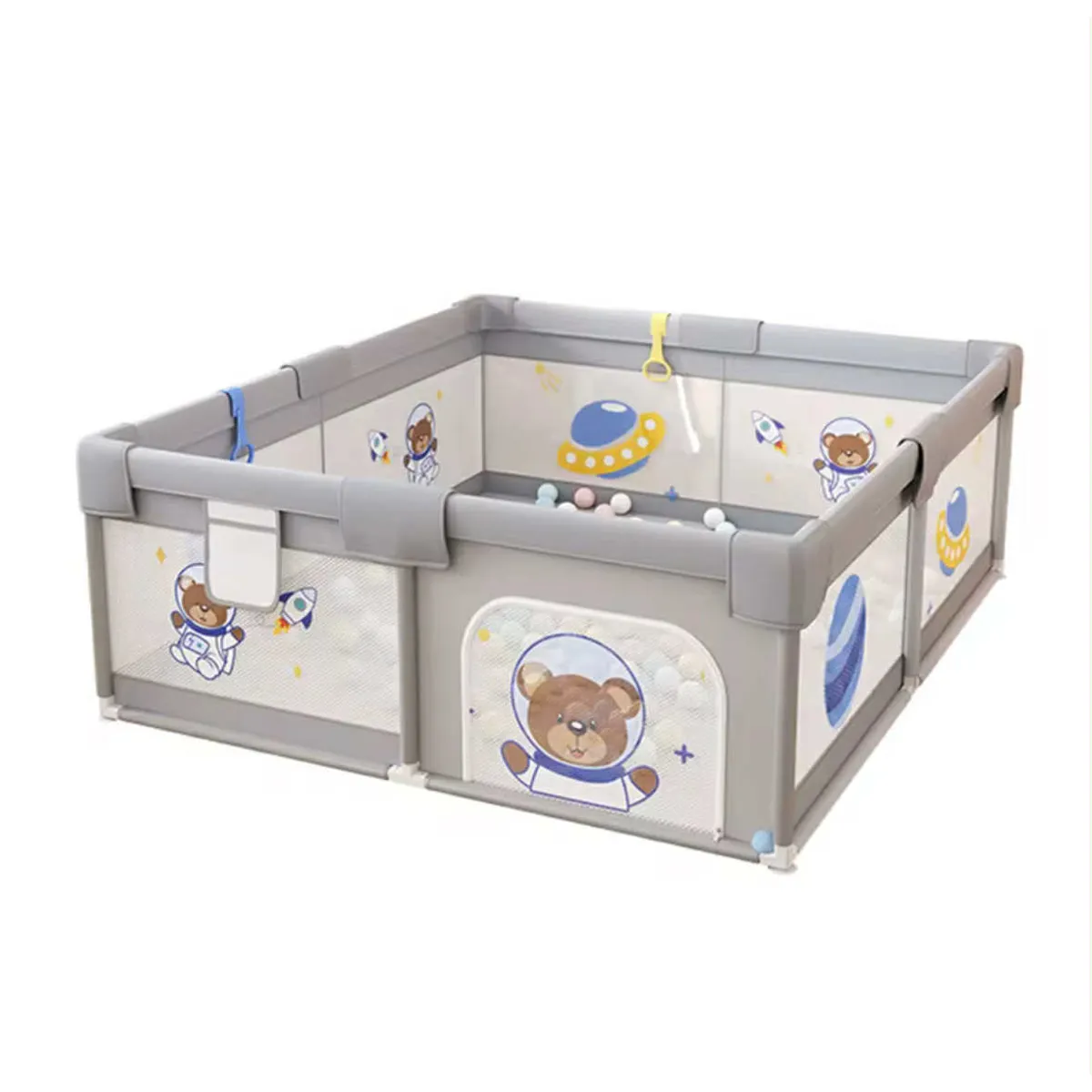 GENERICO - Corral Infantil de Juegos Bebes Niños Grande y Seguro A-1331