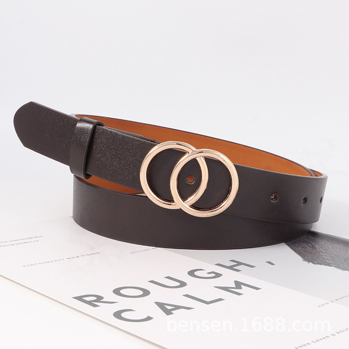 KAST PE - Correa Collins para Mujer  Marrón Oscuro