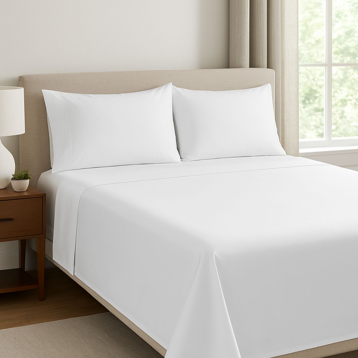 SLEEPER - Juego de Sábanas Lisas 240 hilos Sleeper