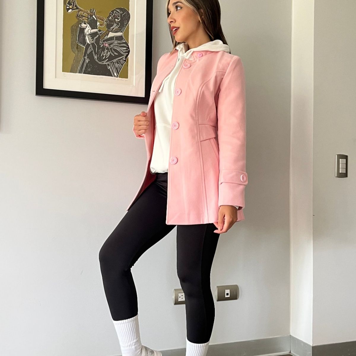 AMARELLY - ABRIGO PARA MUJER JADE