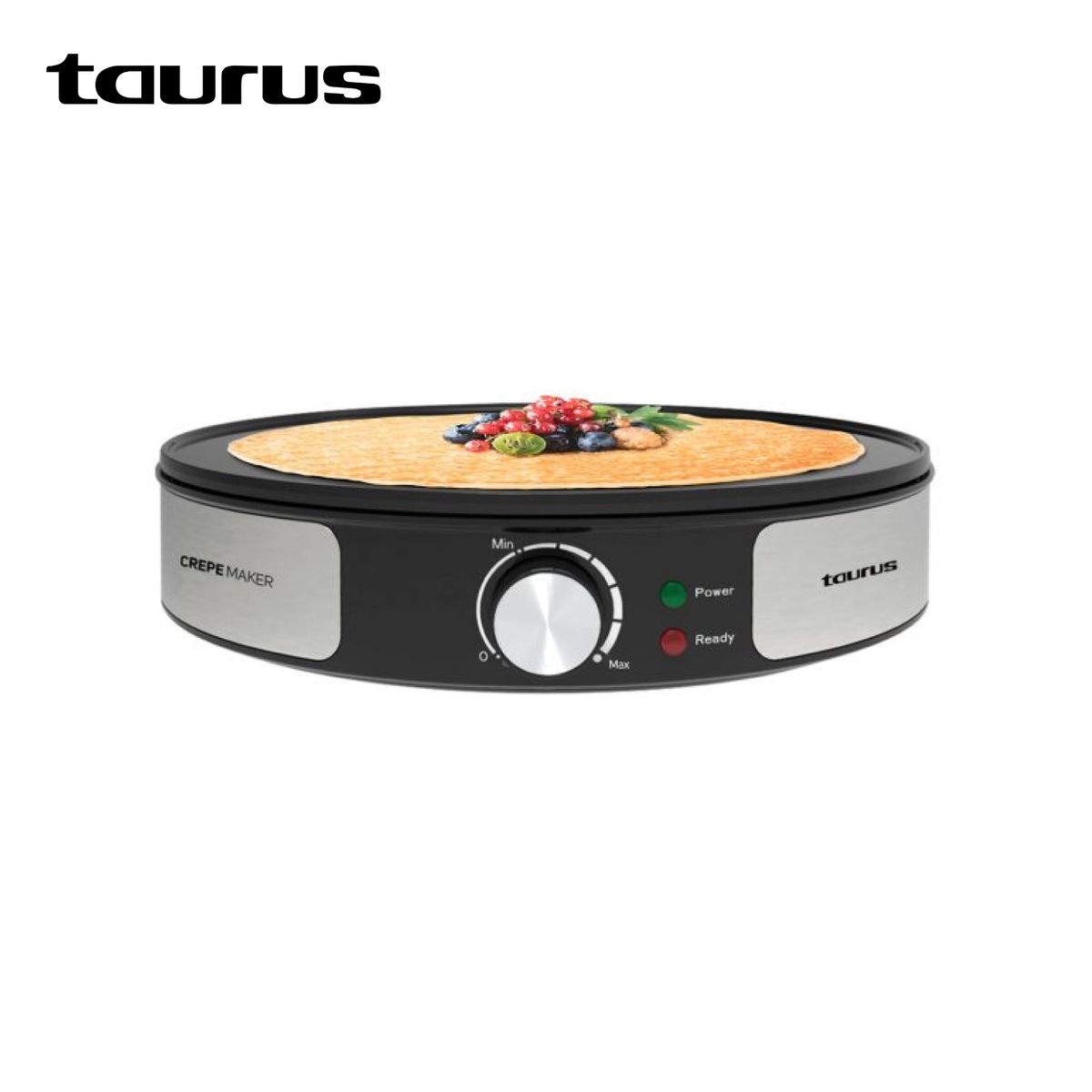 TAURUS - CREPERA CON PLACA ANTIADHERENTE 1200W Taurus Mod S165