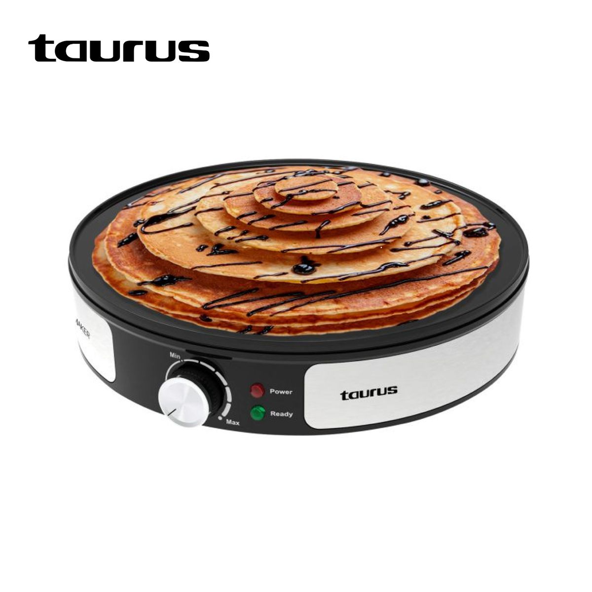 TAURUS - CREPERA CON PLACA ANTIADHERENTE 1200W Taurus Mod S165