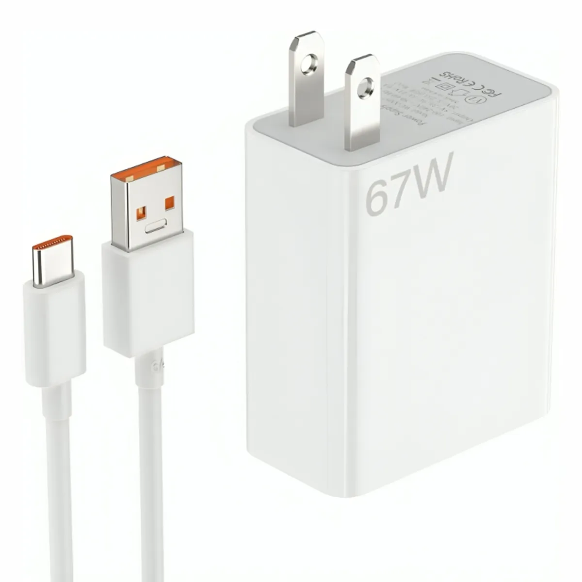 XIAOMI - Cargador Xiaomi 67W con Carga Rápida