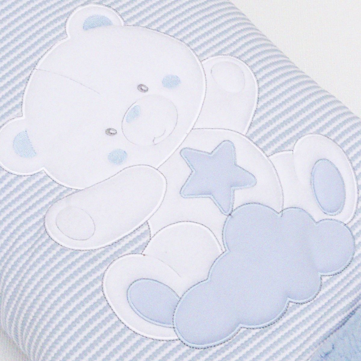 EVYTONY - COLCHA LISTADA PARA BEBÉ