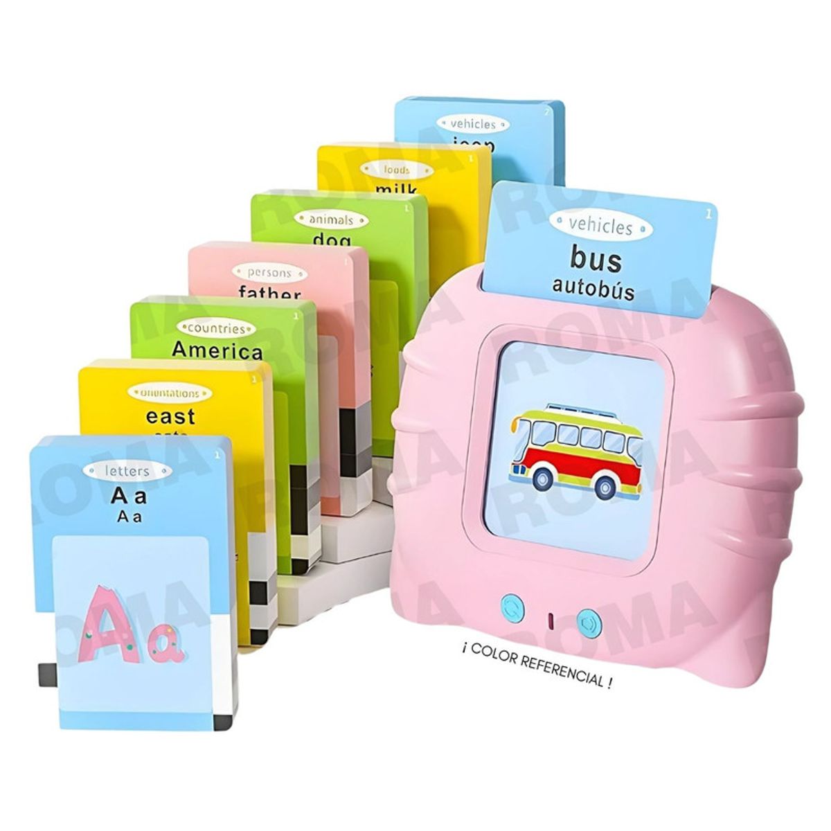 GENERICO - TARJETAS FLASH INTERACTIVAS AUDIBLES - JUEGO DIDÁTICO