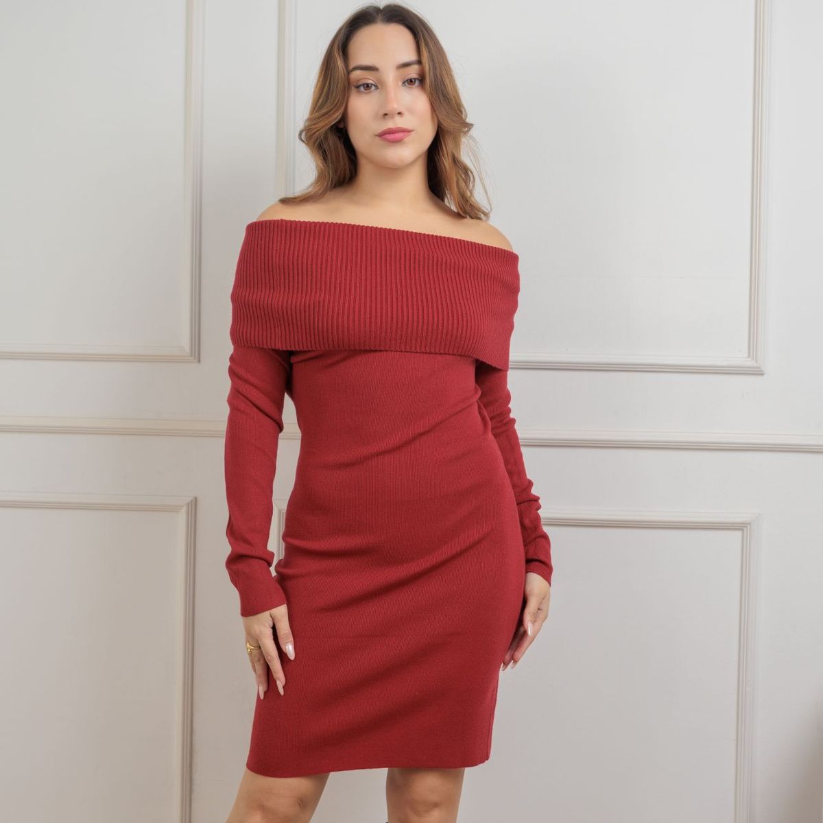 GENERICO - VESTIDO MANGA LARGA MUJER LARA ALMAT