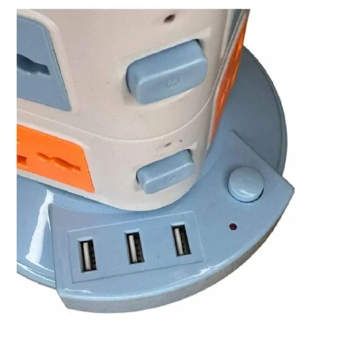 GENERICO - Extension Socket En Torre - Enchufes Y Usb - Puertos de Carga +12