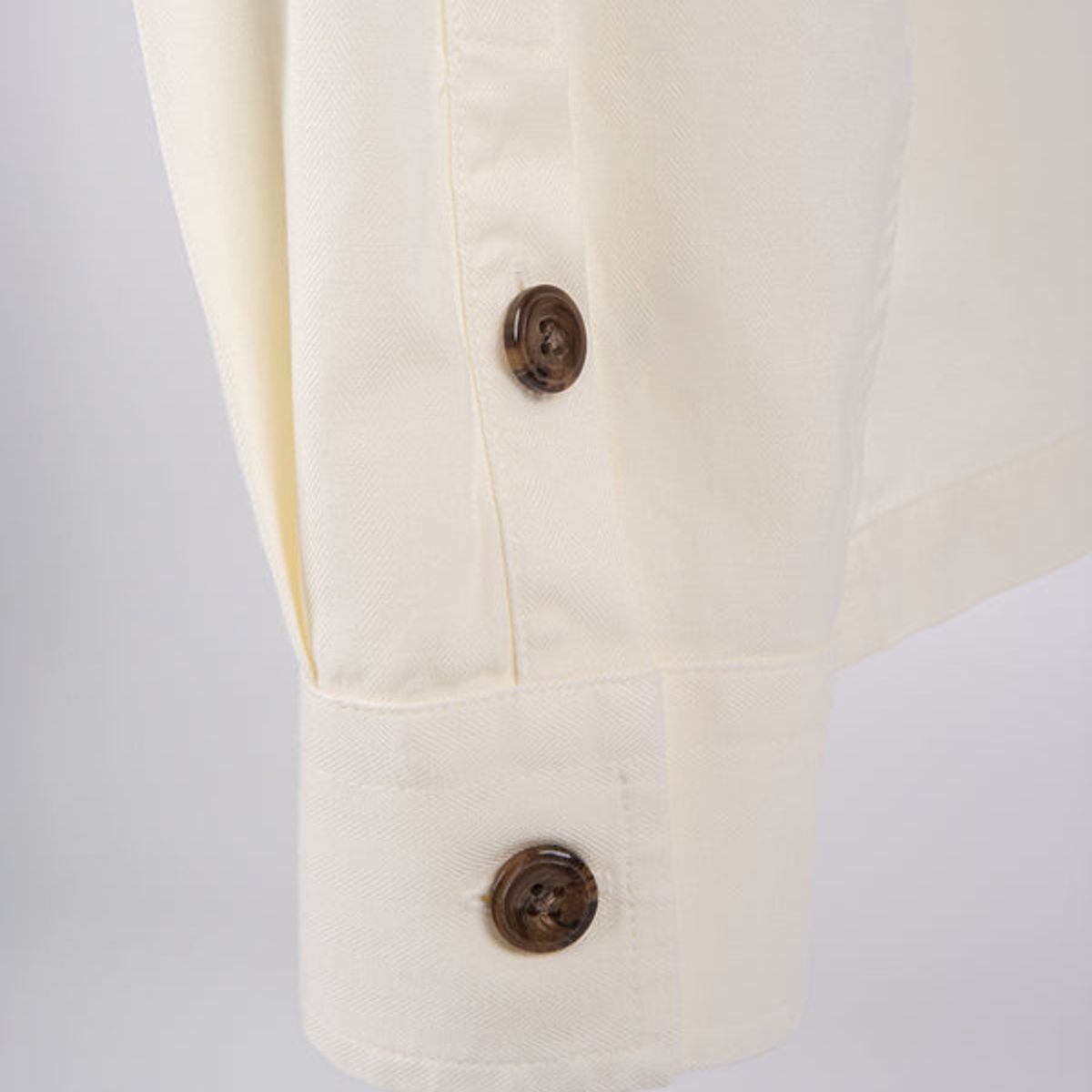 ANDREW'S TIES - Sobre Camisa con 3 Bolsillos Crema