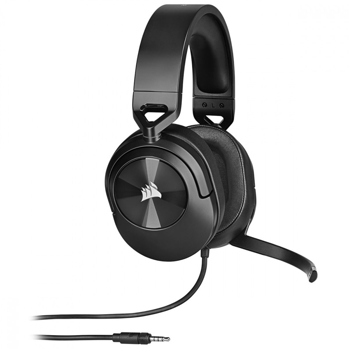 CORSAIR - Audifonos Gamer Corsair HS55 SurRound 7.1 Carbon Cableado PC PS5