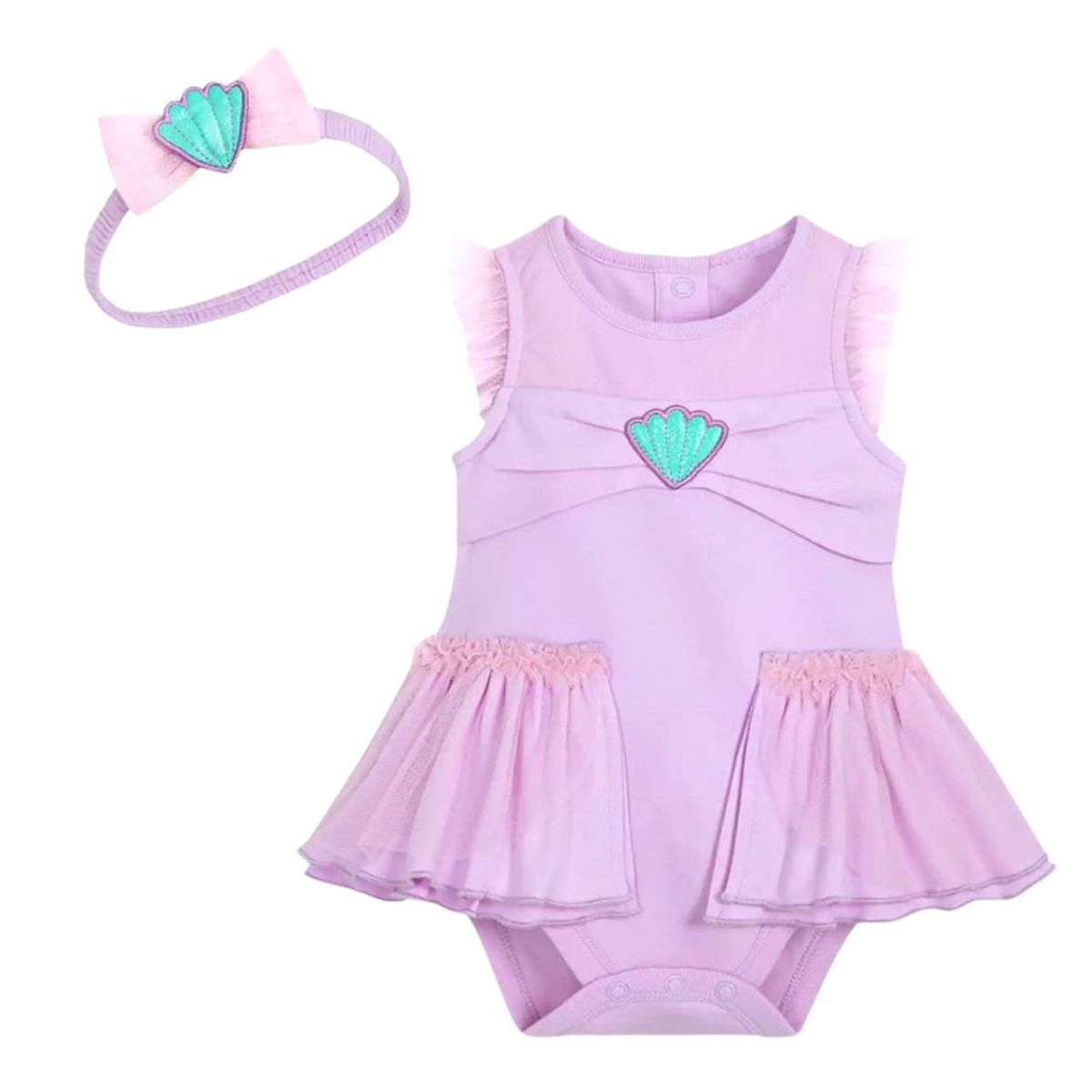 DISNEY - Disfraz Bebe Niña Princesa Ariel La Sirenita Disney Store