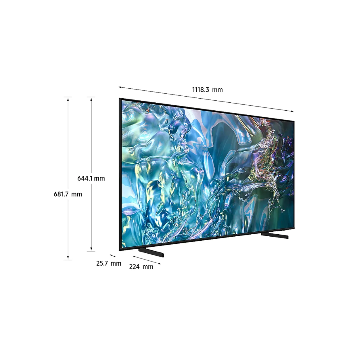 SAMSUNG - Televisor de 50″ SAMSUNG QLED 4K Ultra HD Tizen OS Smart TV QN50Q60DAGXPE