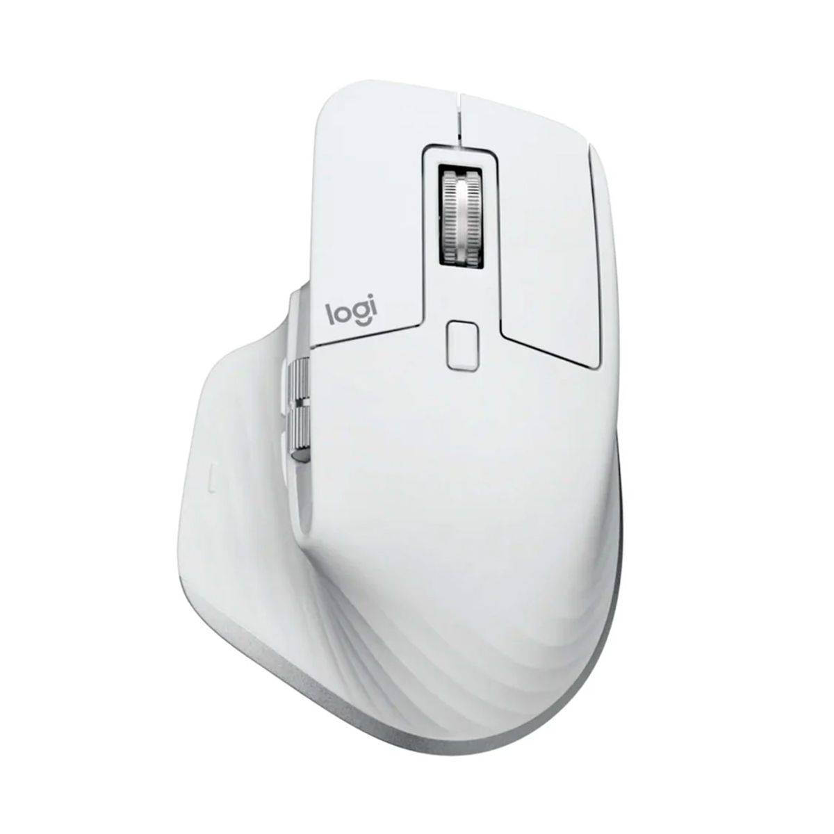 LOGITECH - Mouse Logitech Mx Master 3S Wireless Blanco Y Gris - Conectividad Bluetooth, Ergonomía Sup