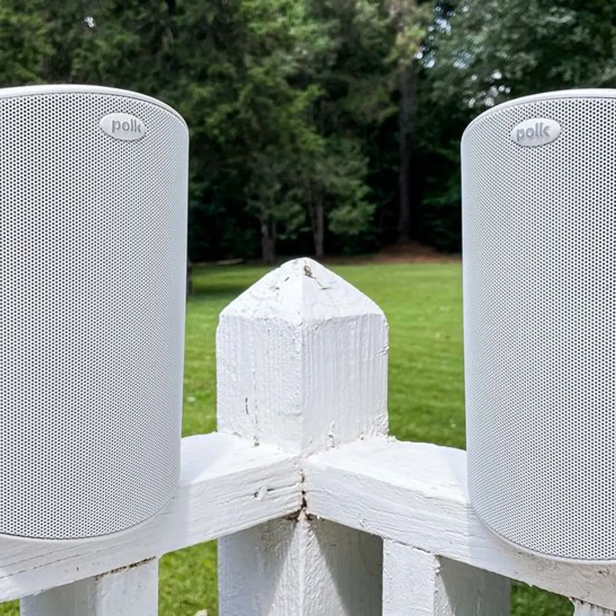 POLK AUDIO - PARLANTES PASIVOS DE EXTERIORES POLK ATRIUM 4 BLANCO (PAR)