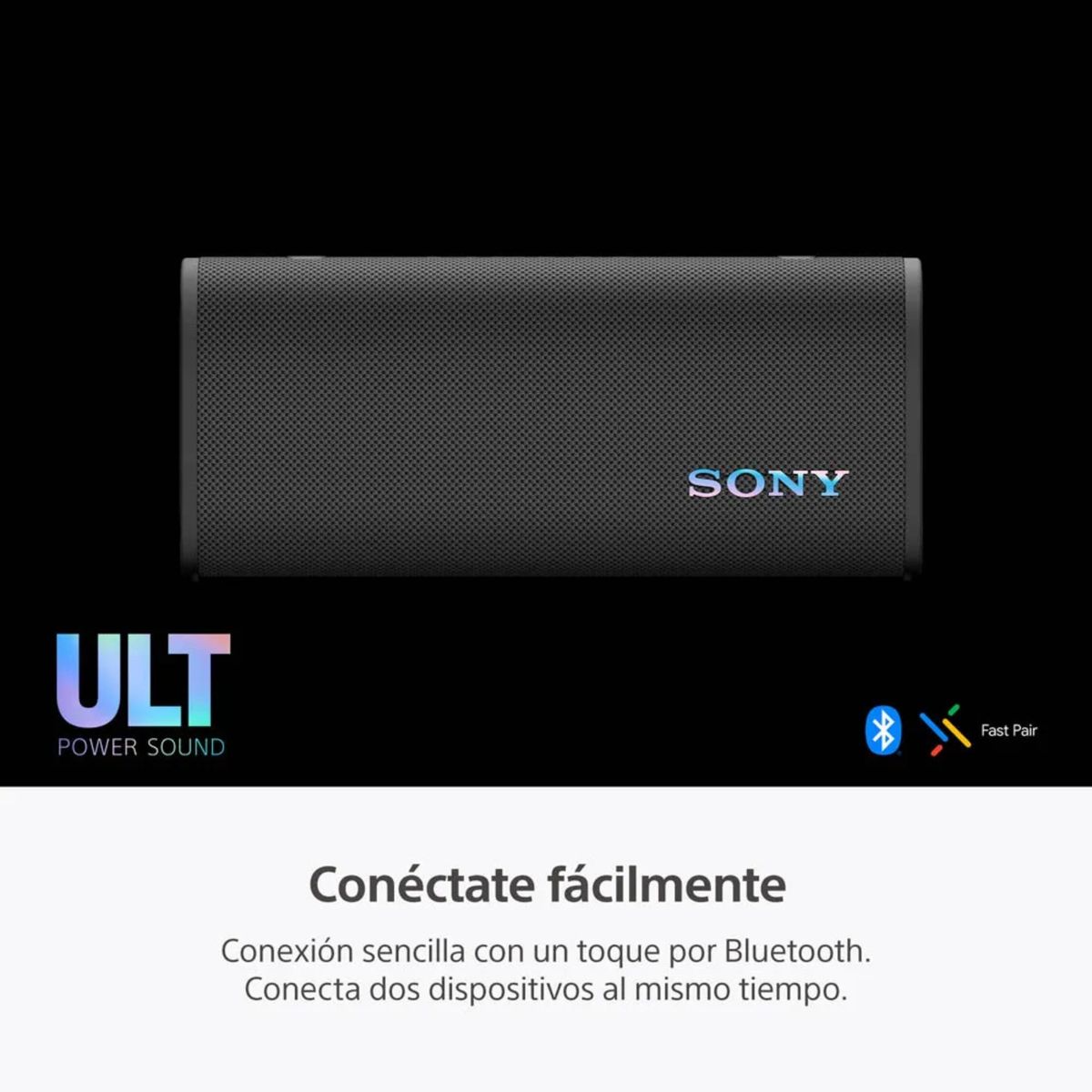 SONY - ⁠Parlante para fiesta Sony SRS-ULT30 24hrs Waterproof ULT FIELD 3 Negro