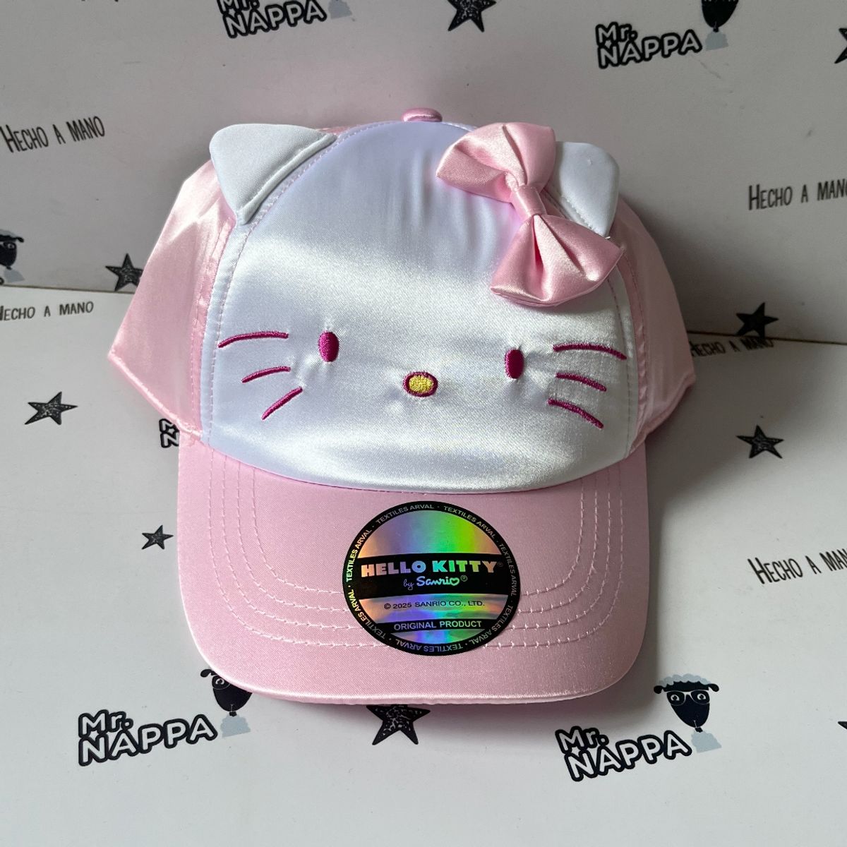 GENERICO - Gorra niñas hermosa cat rosada