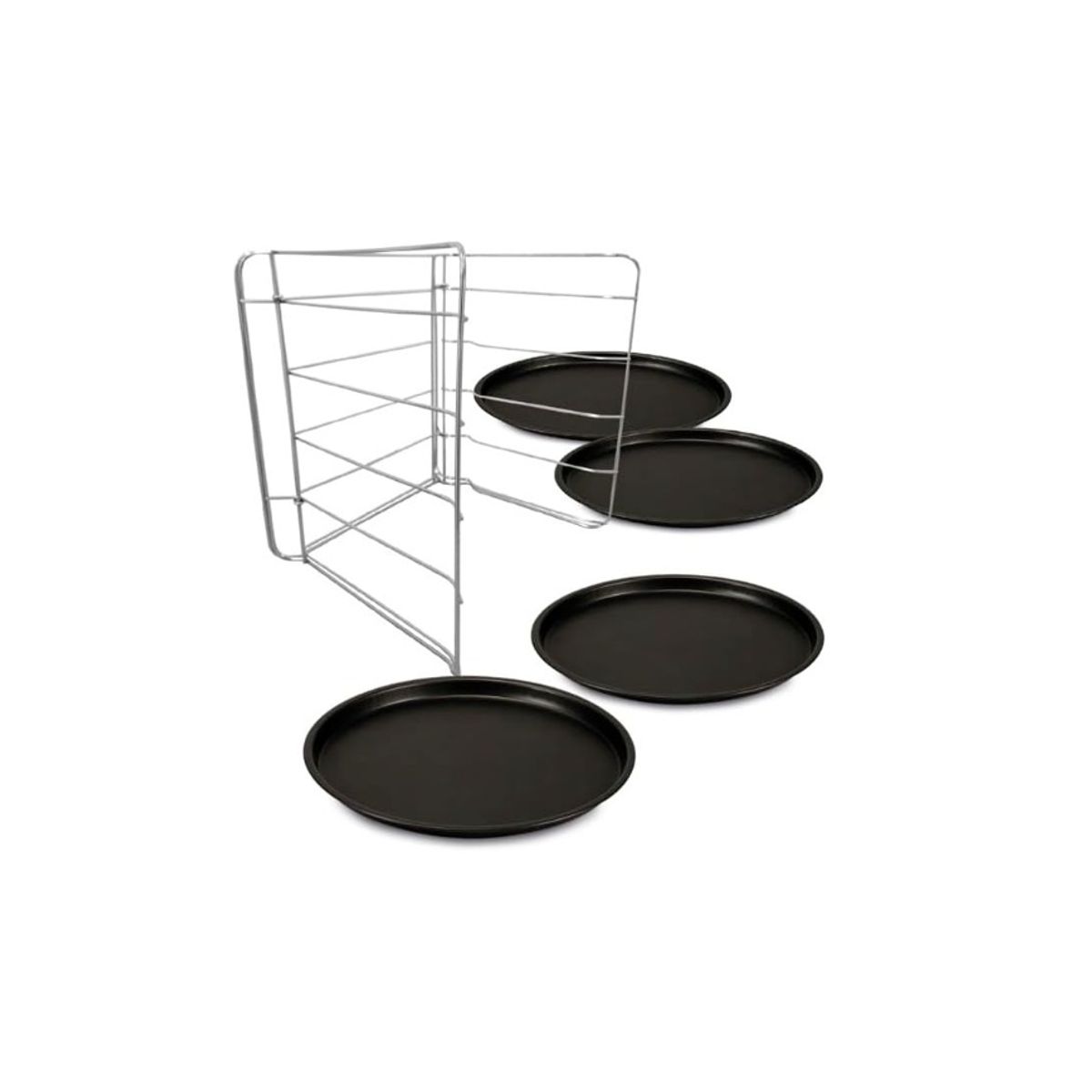 GENERICO - Juego de 4 moldes para pizza