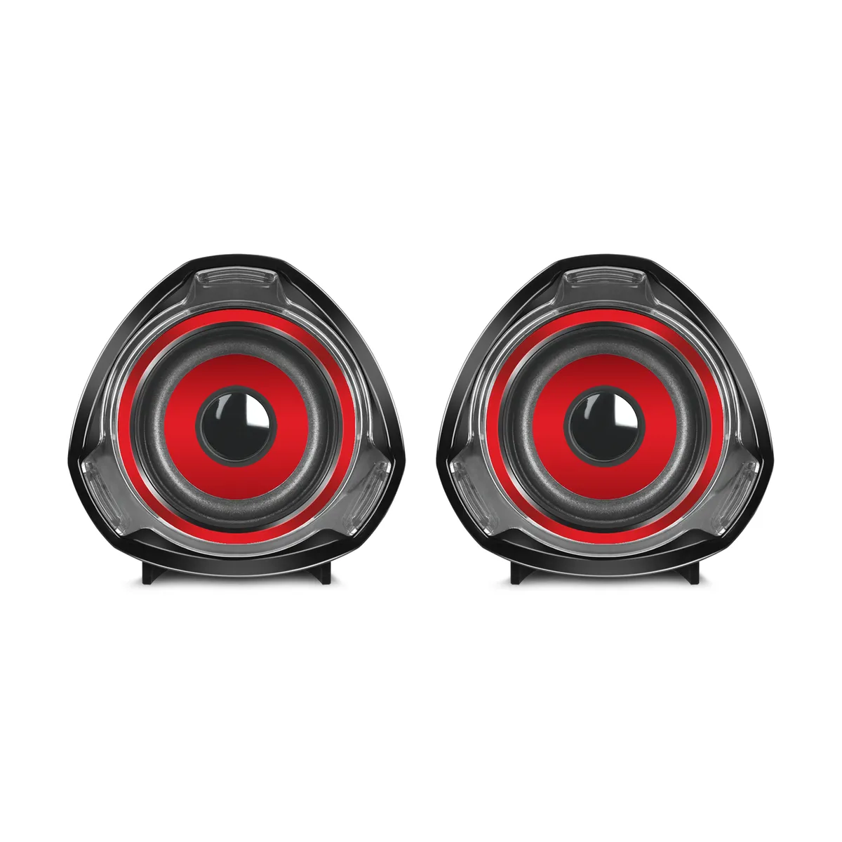 MICRONICS - Parlante para PC Rojo Micronics Rhapsody MIC S315R