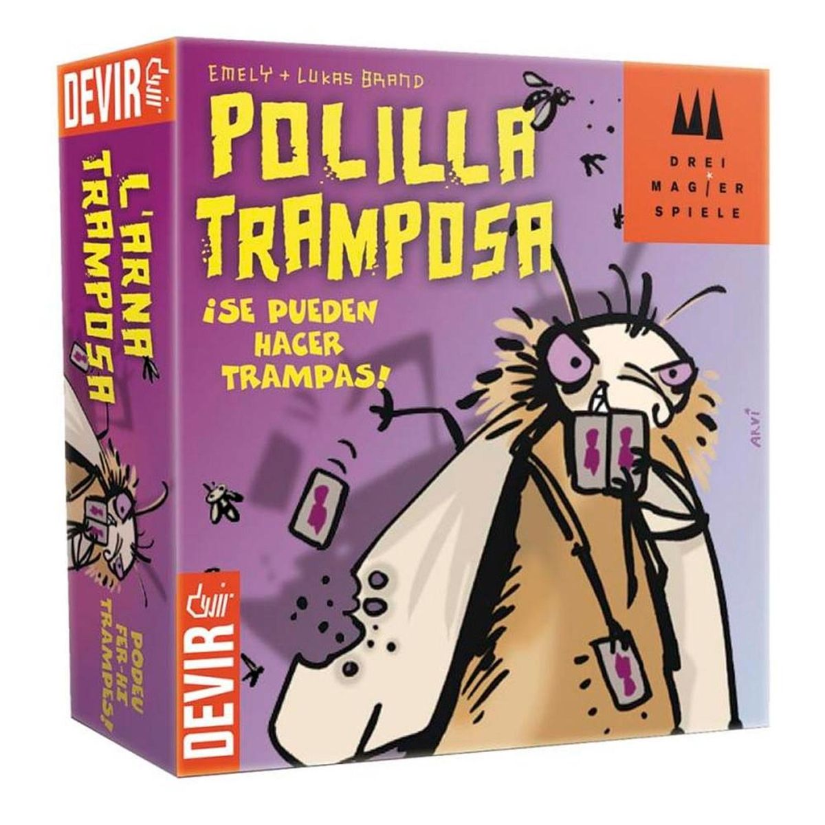 DEVIR - DEVIR JUEGO DE MESA POLILLA TRAMPOSA ESPAÑOL