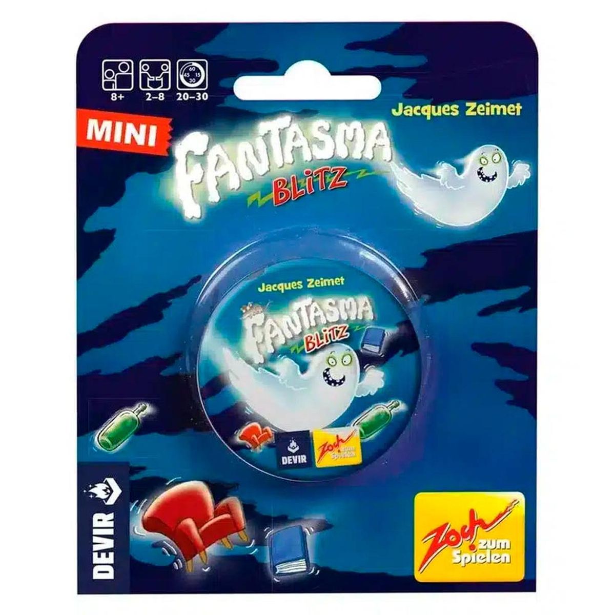 DEVIR - DEVIR JUEGO DE MESA FANTASMA BLITZ MINI-MULTILENGUAJE
