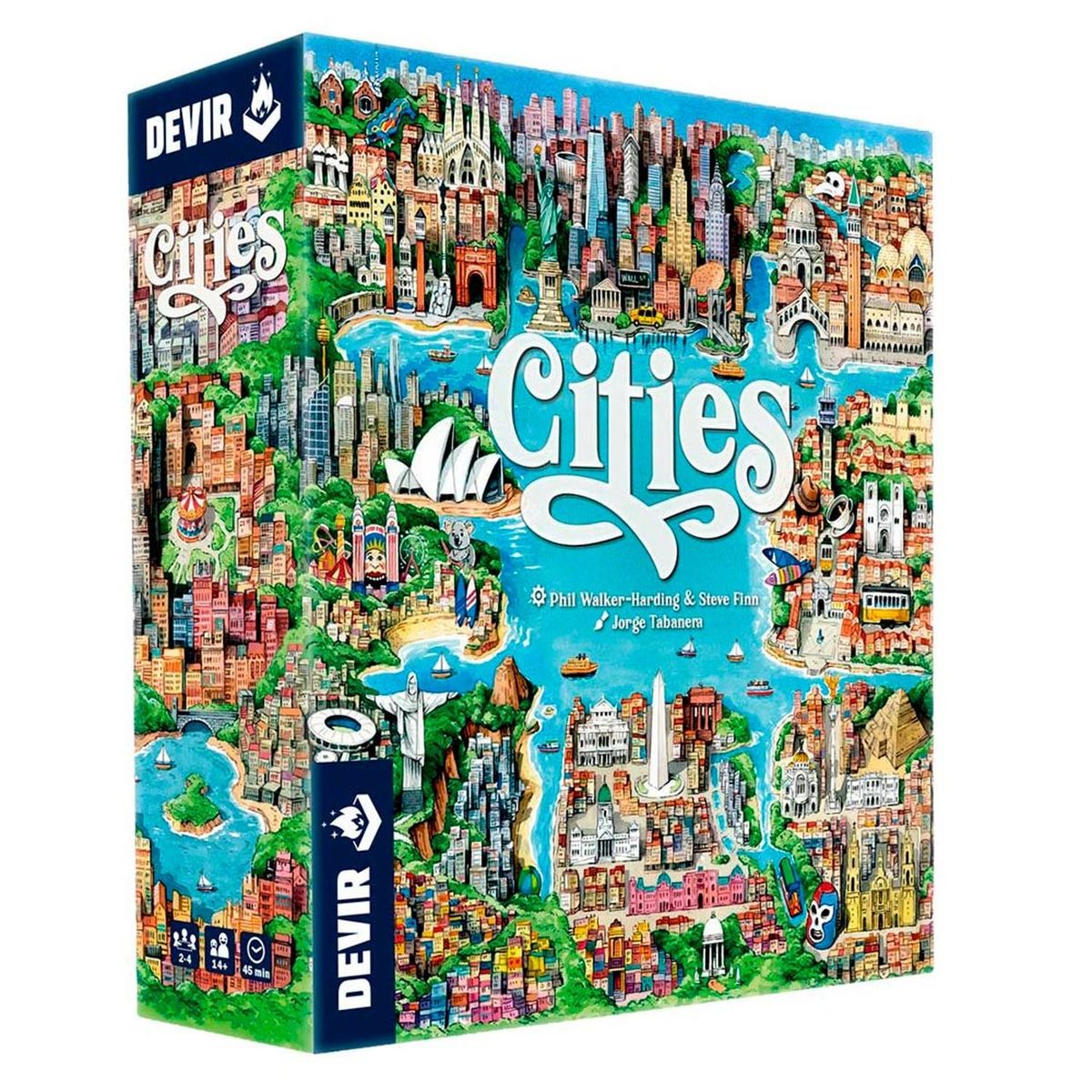 DEVIR - DEVIR JUEGO DE MESA CITIES- ESPAÑOL