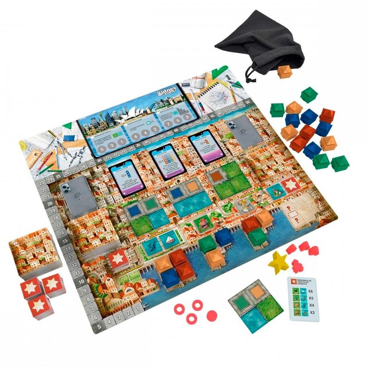 DEVIR - DEVIR JUEGO DE MESA CITIES- ESPAÑOL