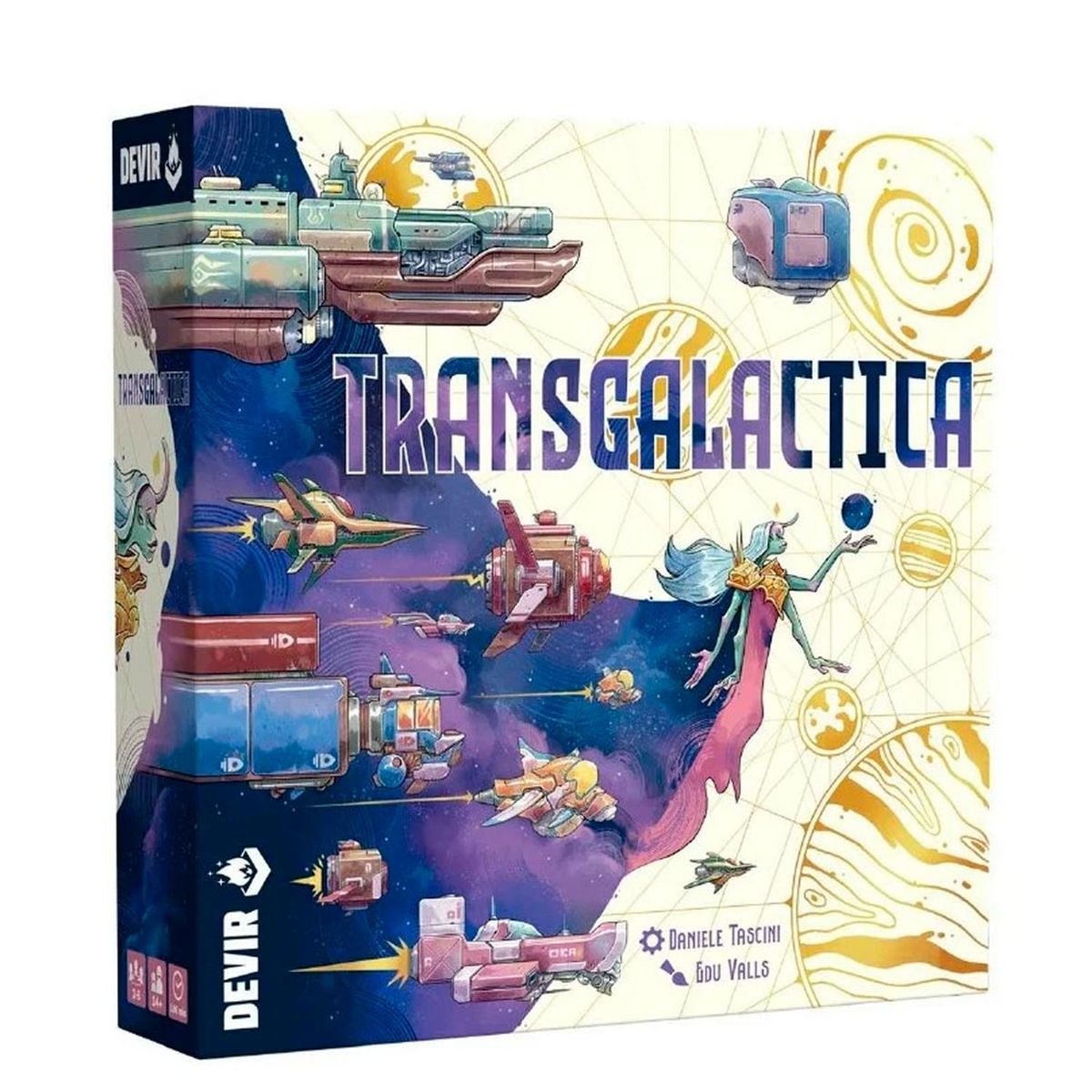 DEVIR - DEVIR JUEGO DE MESA TRANSGALACTICA- MULTILENGUAJE