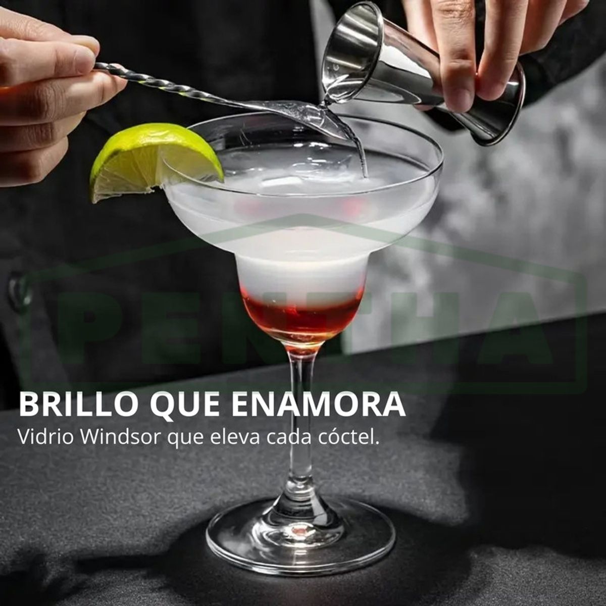 NADIR - Copa Margarita 335ml Set de 12 Copas Windsor Nadir