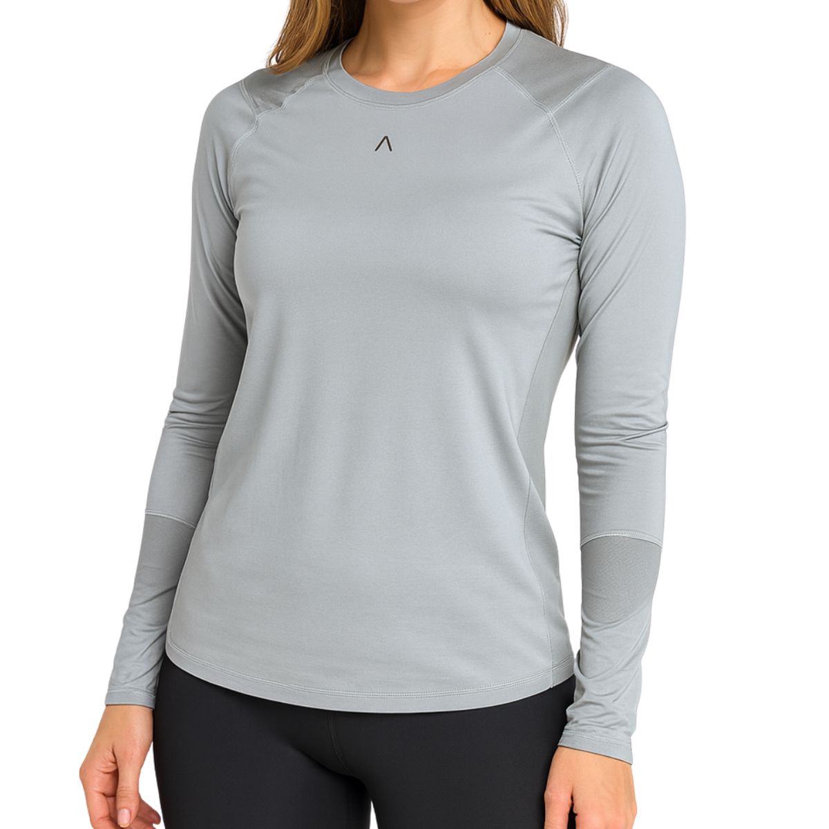 ALPHA FIT - Polo de Compresion deportivo Mujer- Ropa deportiva Mujer Gym running