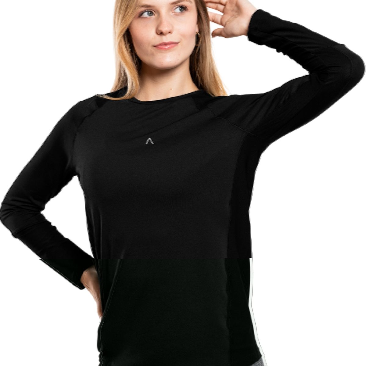 ALPHA FIT - Polo de Compresion deportivo Mujer- Ropa deportiva Mujer Gym running