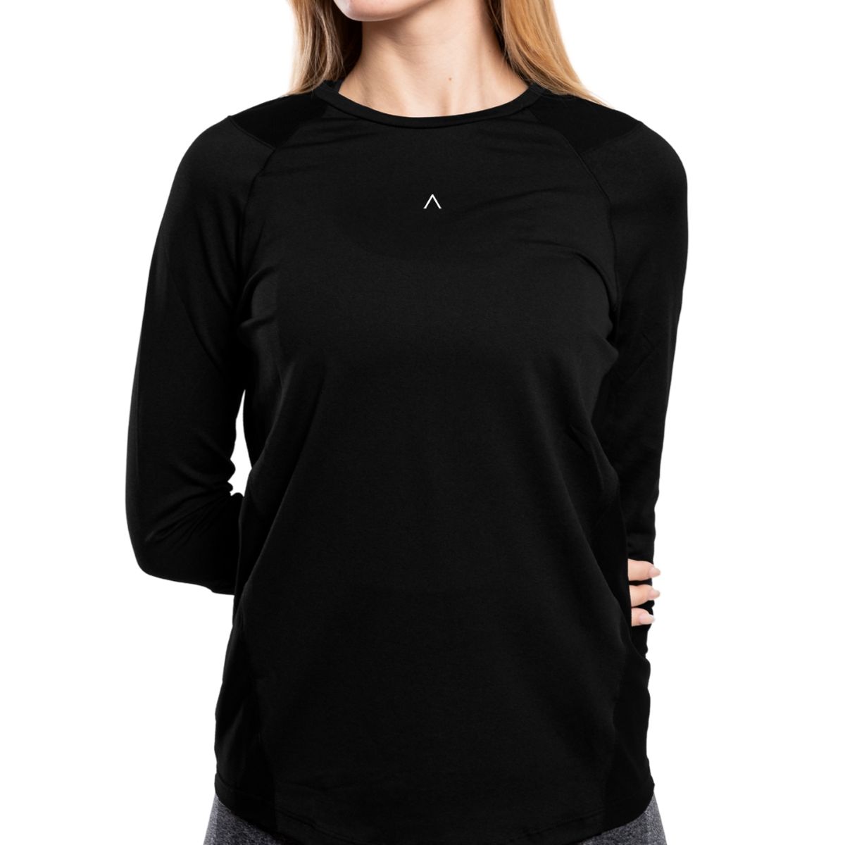 ALPHA FIT - Polo de Compresion deportivo Mujer- Ropa deportiva Mujer Gym running