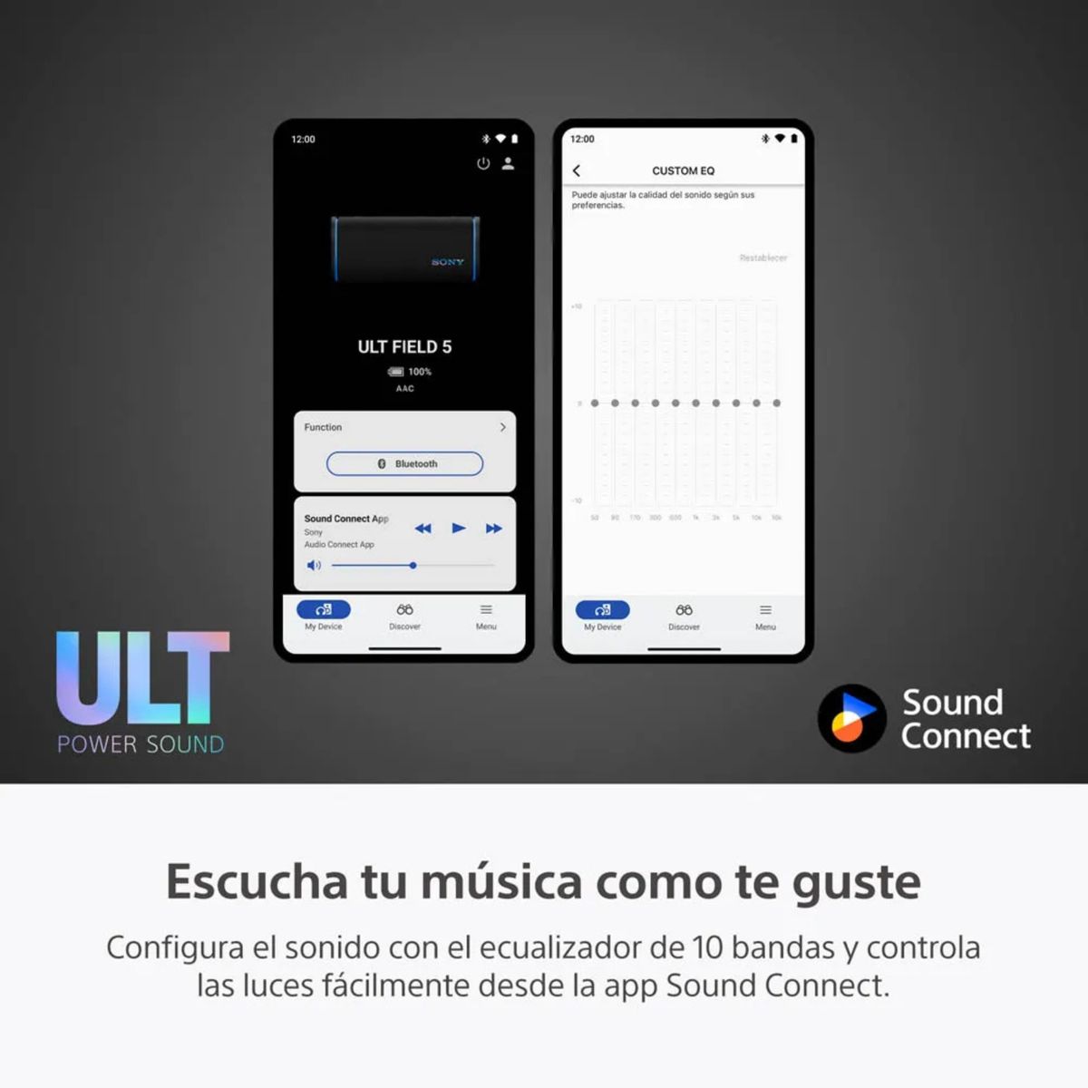 SONY - ⁠Parlante para fiesta Sony SRS-ULT50 ULT FIELD 5 Negro