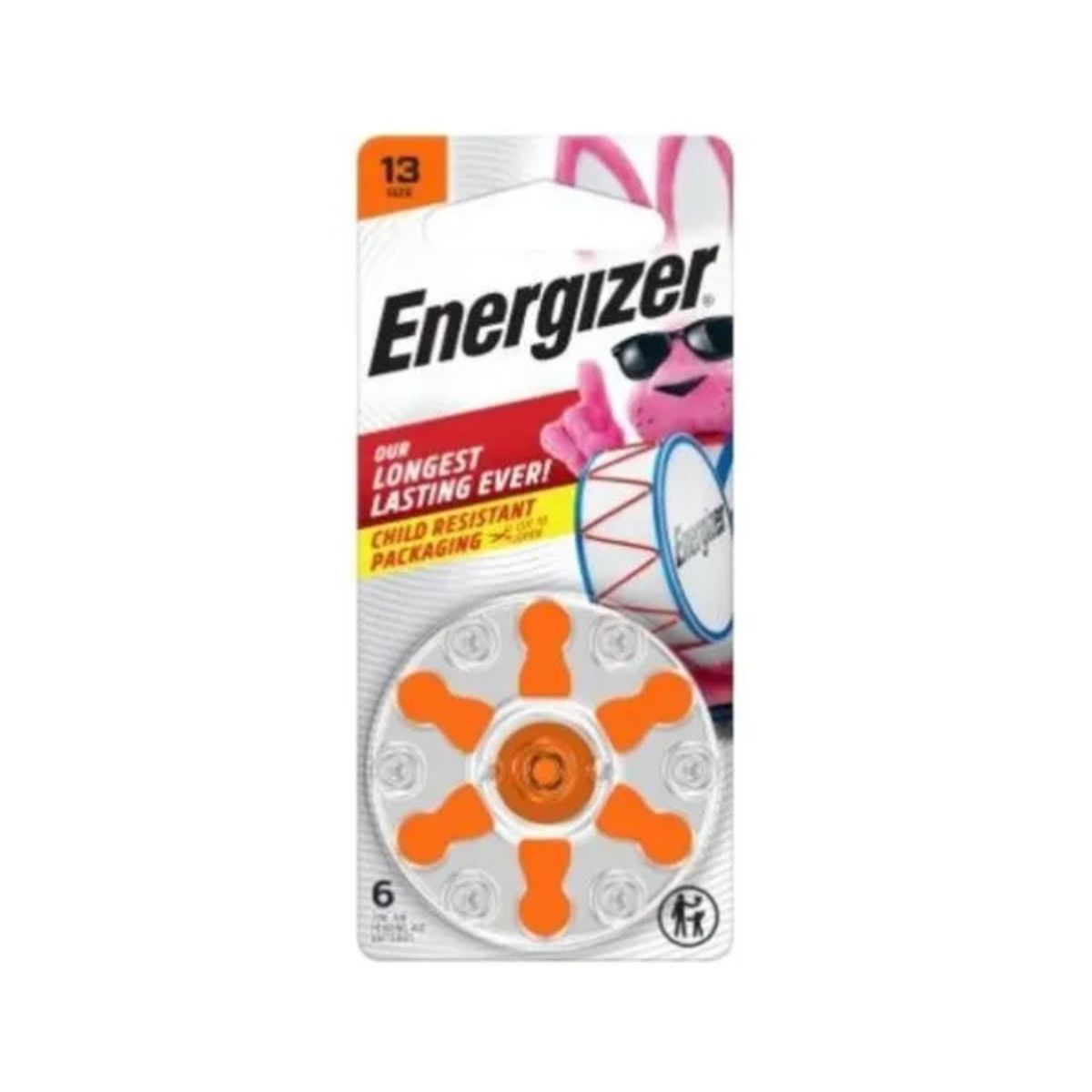 ENERGIZER - Caja de 60 Pilas Auditiva Energizer 13 blister x 6